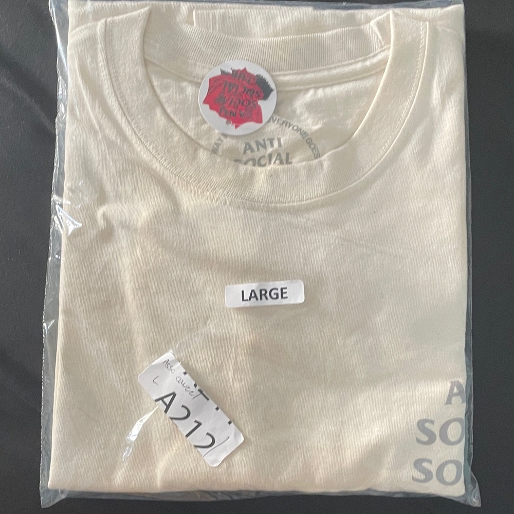 Anti Social Social Club Gray Graphic Tee